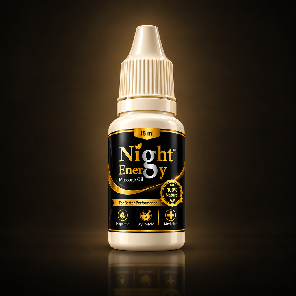 Night Energy Combo – 30 Tablets + Massage Oil 15 ml